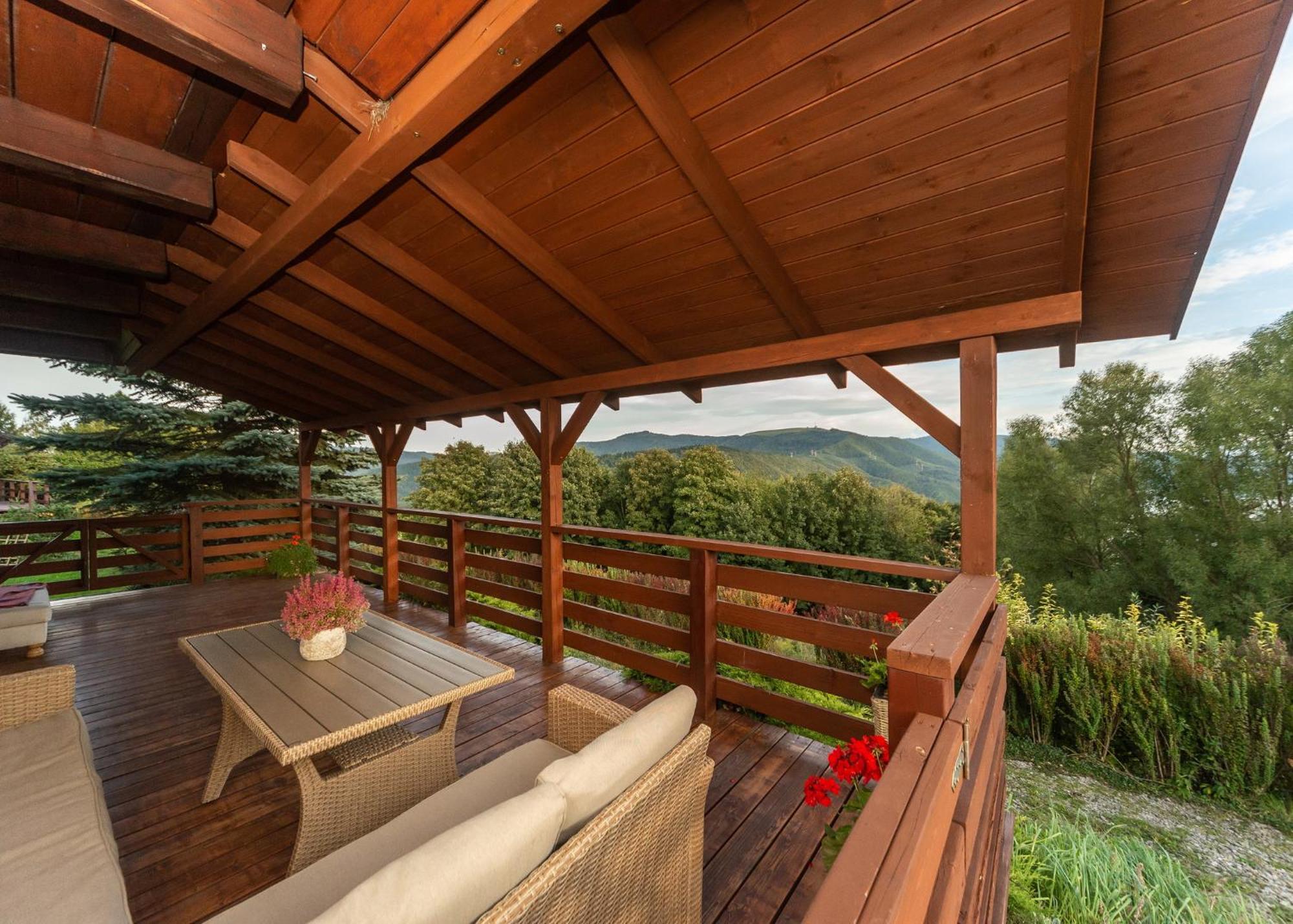 Domek Na Hrobaczej - Jacuzzi&Sauna Międzybrodzie Bialskie المظهر الخارجي الصورة